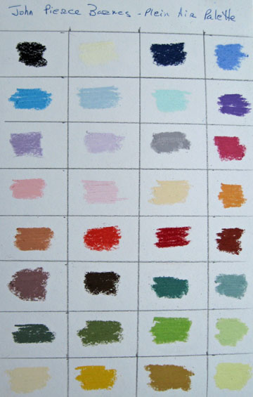John Pierce Barnes Palette