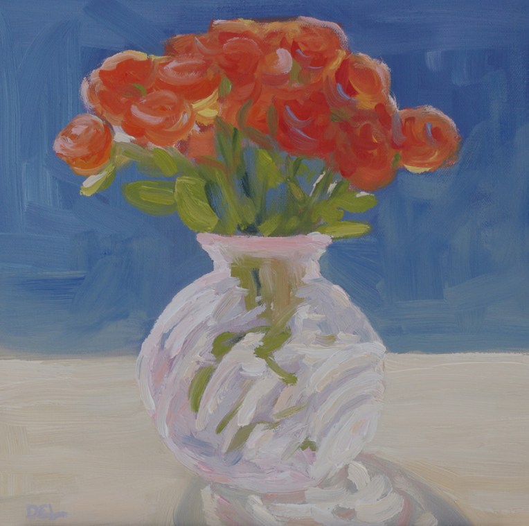 the pink vase