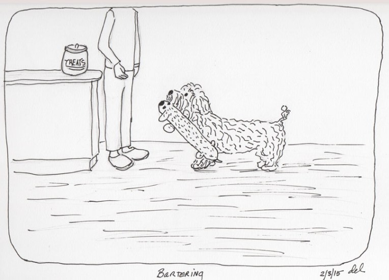 Mokie - Bartering - ink