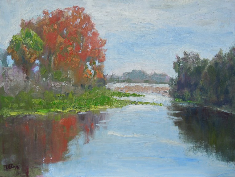 Kissimmee River - 12x16 oil on panel