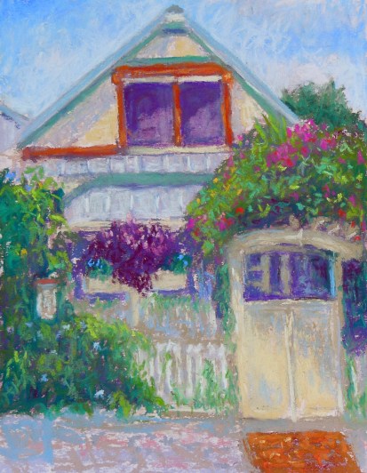 11 Maple St. - 9x12 - pastels